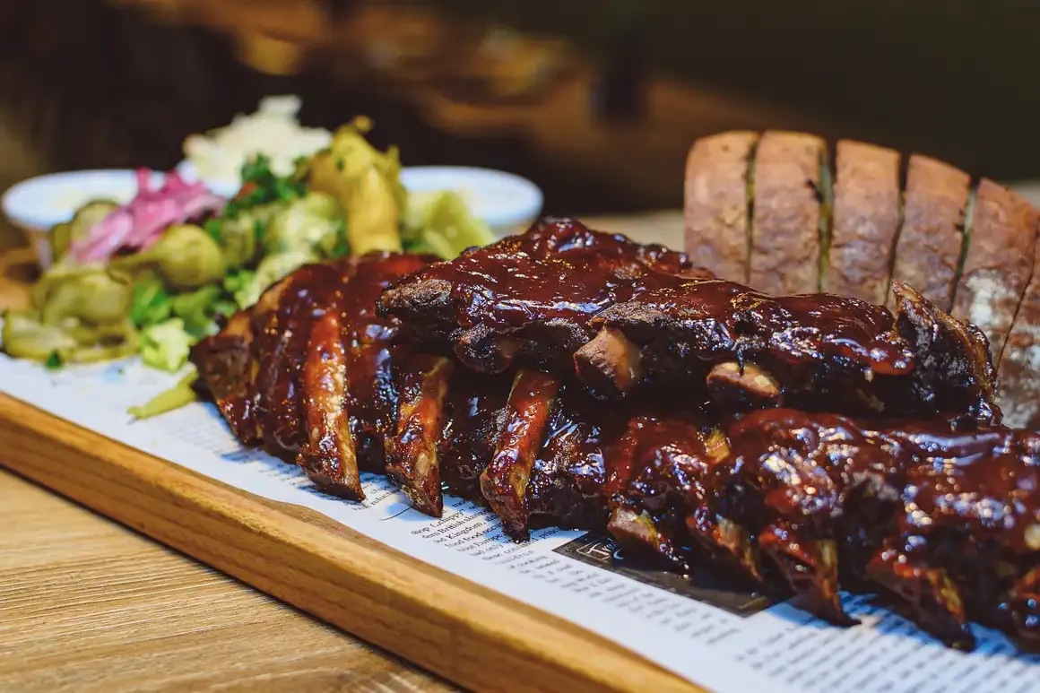 Žebírka z naší restaurace